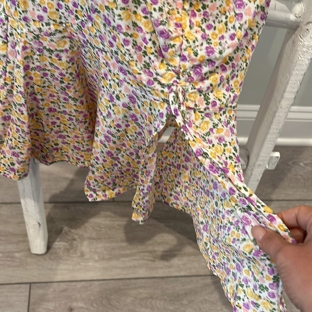 Cupshe floral adjustable strap maxi sundress nwt small - Picture 7 of 11